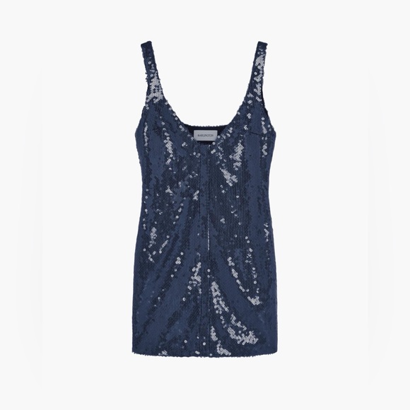 16Arlington Dresses & Skirts - 16 Arlington Midnight Blue Sequin mini dress